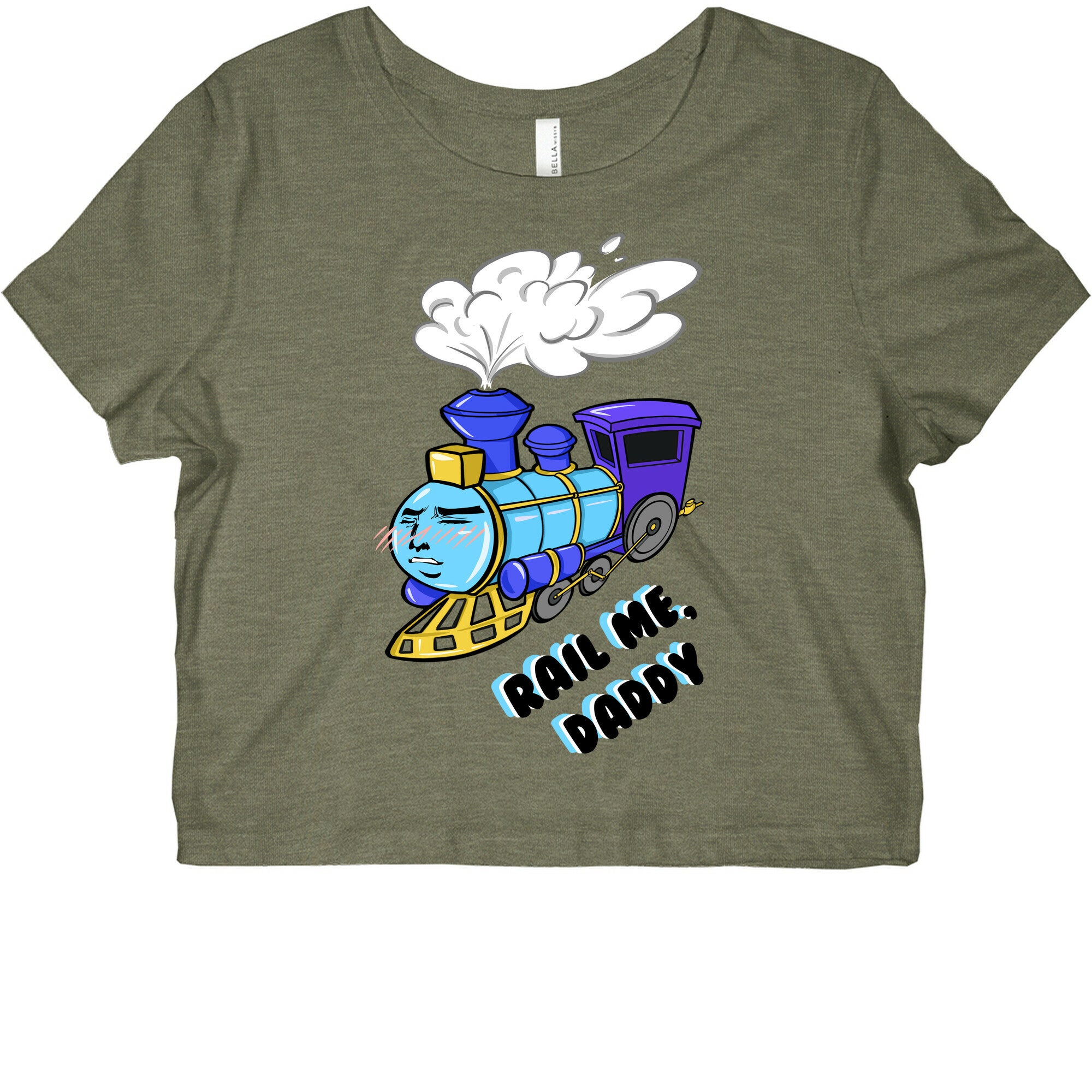 Rail Me Daddy Graphic Baby Tee